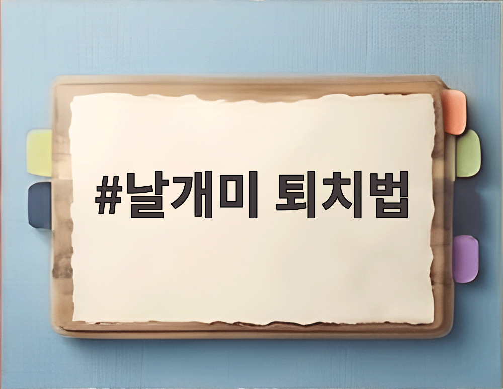 날개미 퇴치법