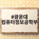 광운대 컴퓨터정보공학부 특징과 입시 전략 광운대 컴퓨터정보공학부