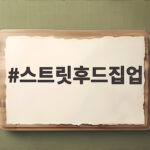 스트릿후드집업 스타일링과 브랜드 추천 스트릿후드집업