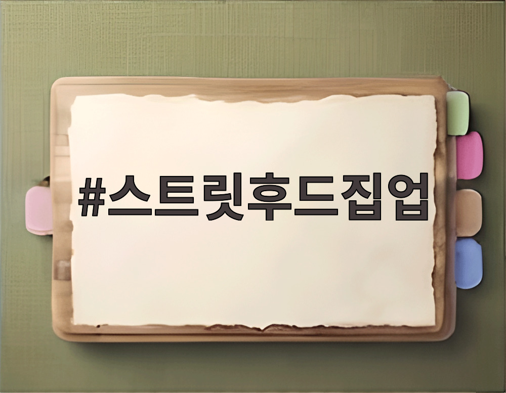 스트릿후드집업