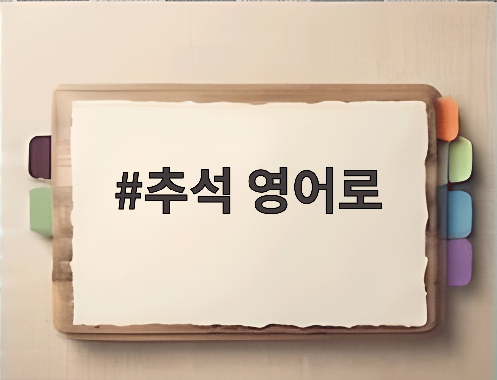 추석 영어로