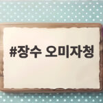 장수 오미자청 아이스 오미자차 만들기 장수 오미자청
