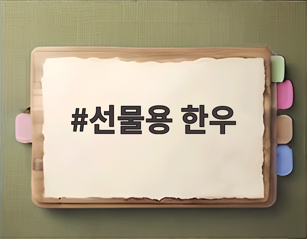 선물용 한우