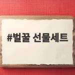 부모님 드릴 벌꿀 선물세트 고르는 법 벌꿀 선물세트