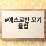 에스로반 모기 물집