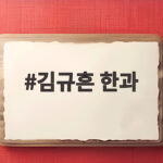 김규흔 한과 전통 간식의 대가가 만든 약과와 유과 선물세트 김규흔 한과