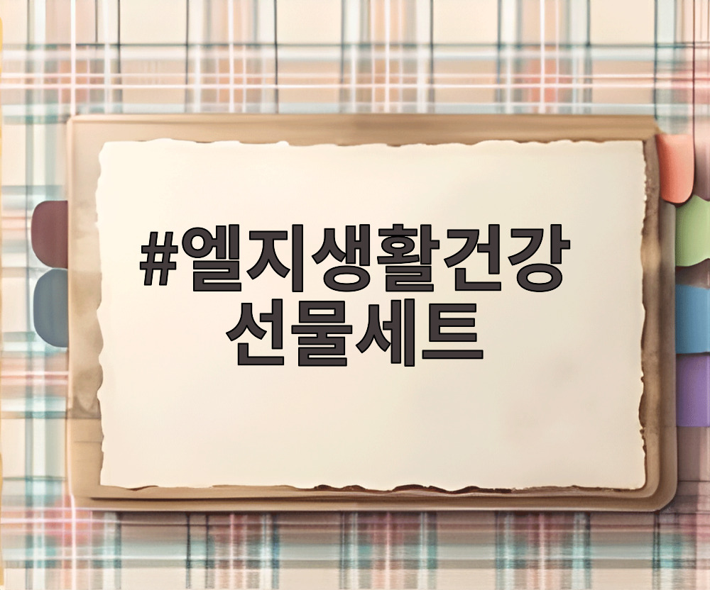 엘지생활건강 선물세트