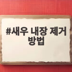 새우 내장 제거 방법