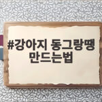 강아지 동그랑땡 만드는법