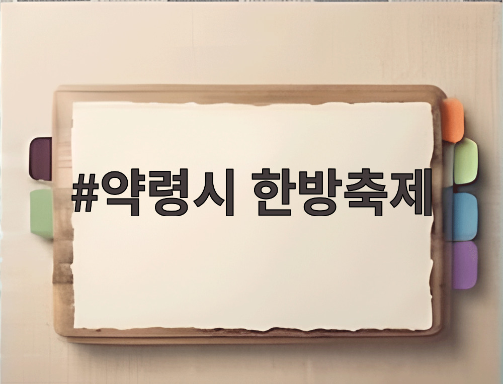 약령시 한방축제