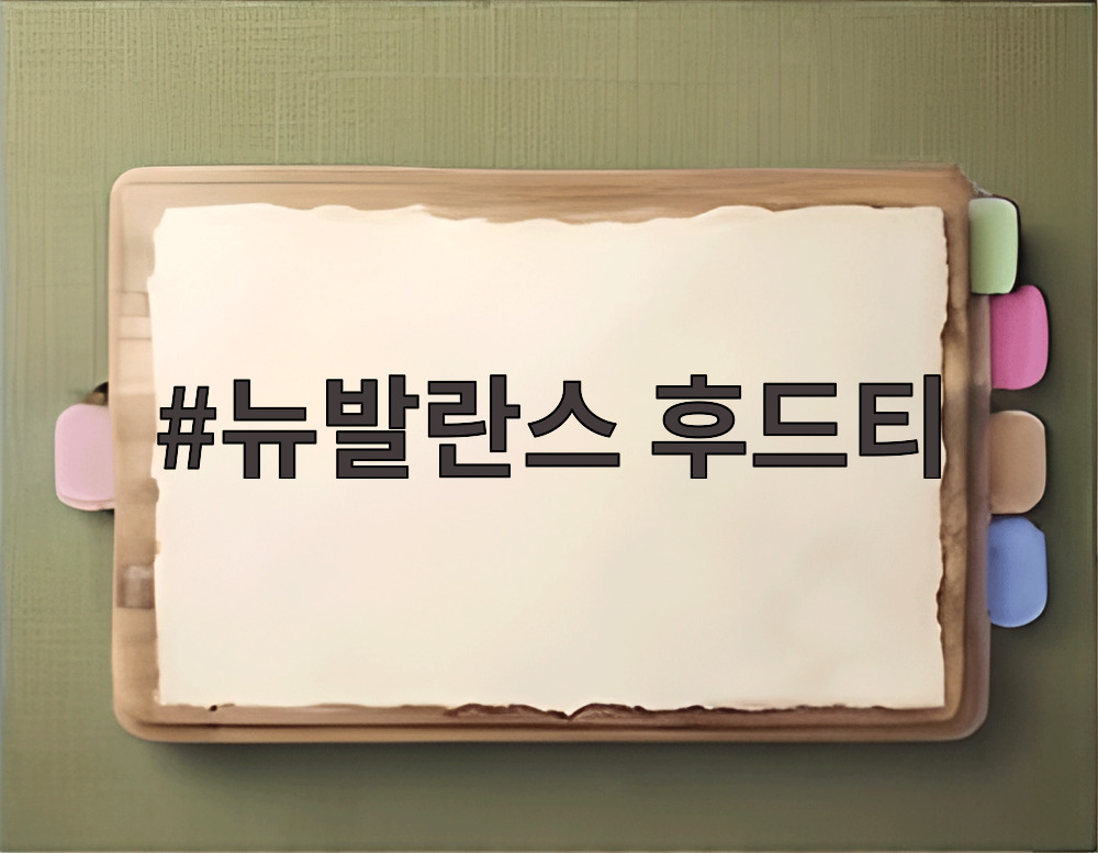 뉴발란스 후드티