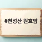 천성산 원효암 가을 억새 산행 최단코스로 만나는 하루 천성산 원효암