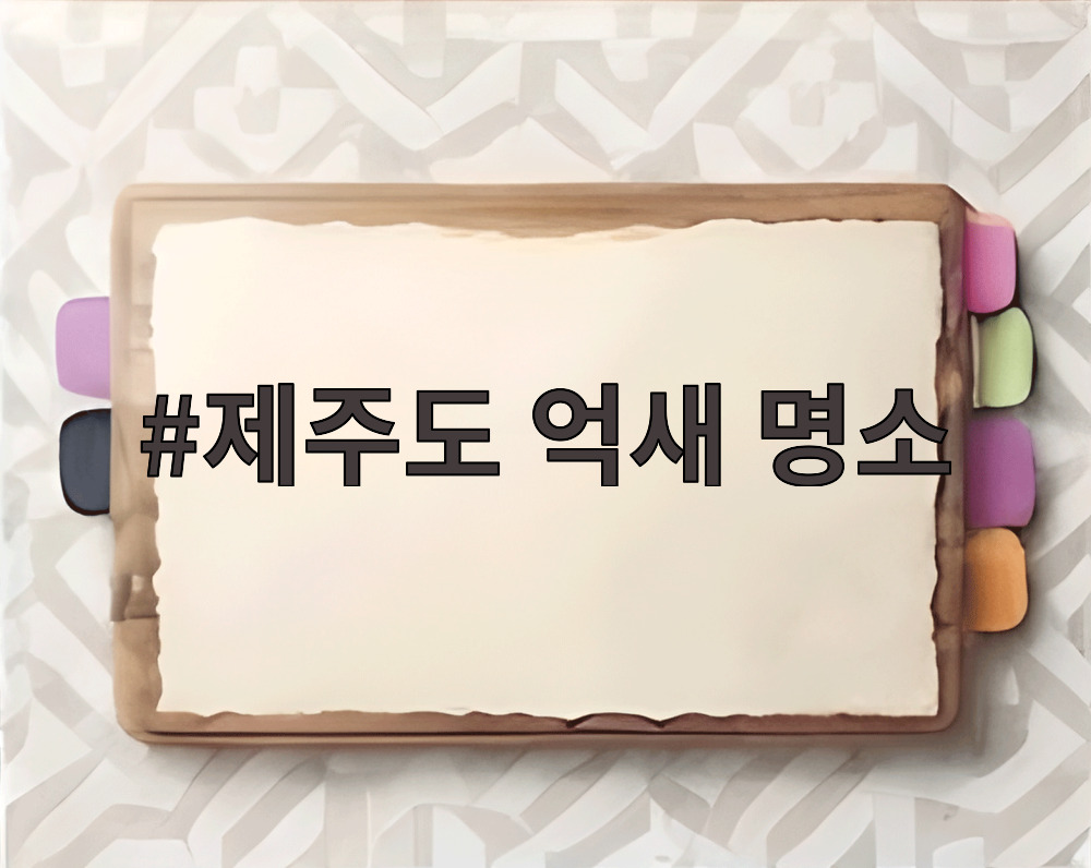 제주도 억새 명소