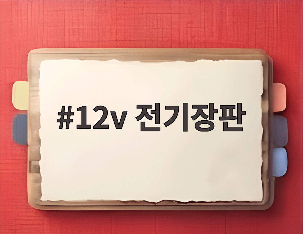 12v 전기장판