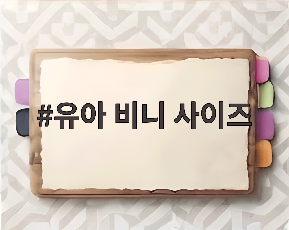 유아 비니 사이즈