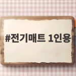 전기매트 1인용