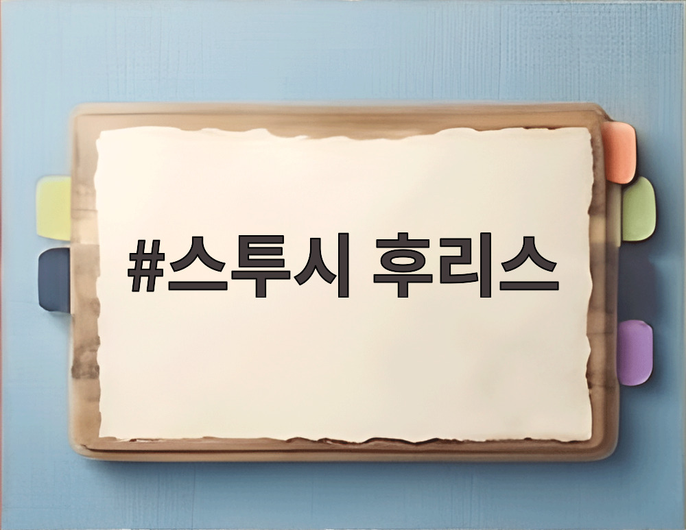스투시 후리스
