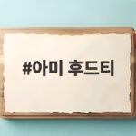 아미 후드티