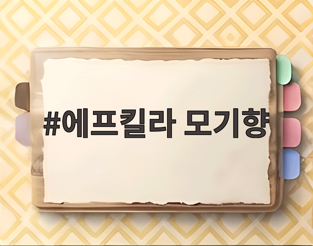 에프킬라 모기향