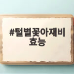 털별꽃아재비 효능 발걸음 멈추게 하는 들꽃의 비밀 털별꽃아재비 효능