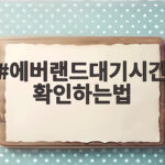 에버랜드 대기시간 확인하는 법 오픈런 없이 줄 서기 전략 에버랜드대기시간확인하는법