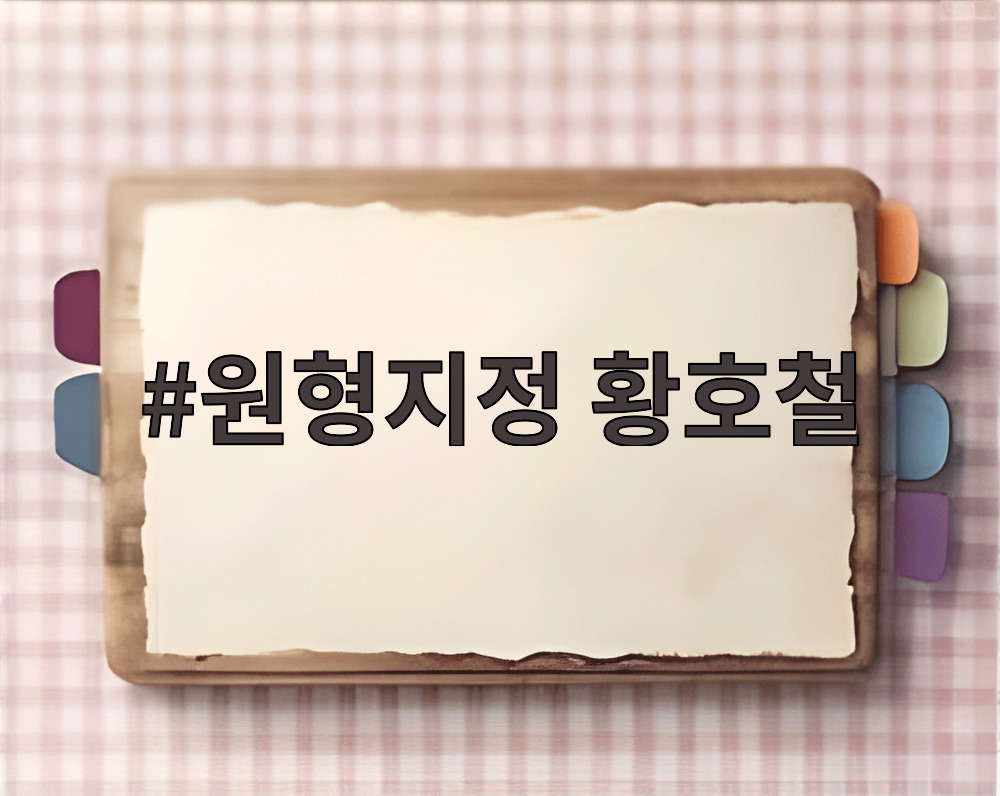 원형지정 황호철