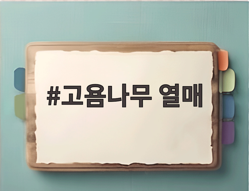 고욤나무 열매