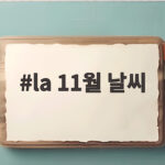 LA 11월 날씨 이 정도만 알면 짐 준비 걱정이 없어요 la 11월 날씨