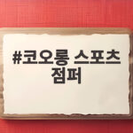 코오롱 스포츠 점퍼 겨울 아우터 고민 이 글로 확인하세요 코오롱 스포츠 점퍼