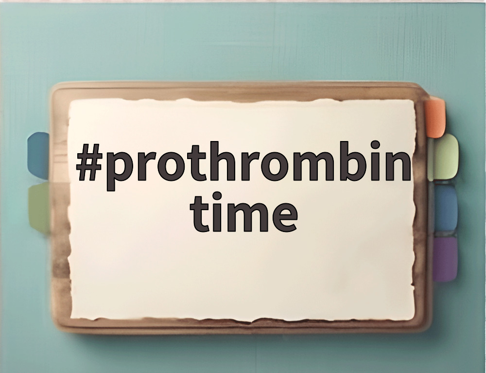 prothrombin time
