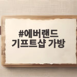 에버랜드 기프트샵 가방 어떤 굿즈를 살까 고민된다면 이 글을 확인하세요 에버랜드 기프트샵 가방