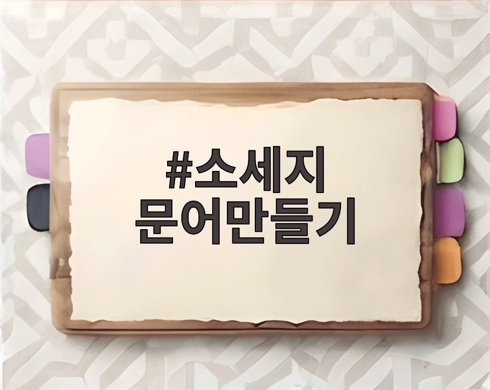 소세지 문어만들기
