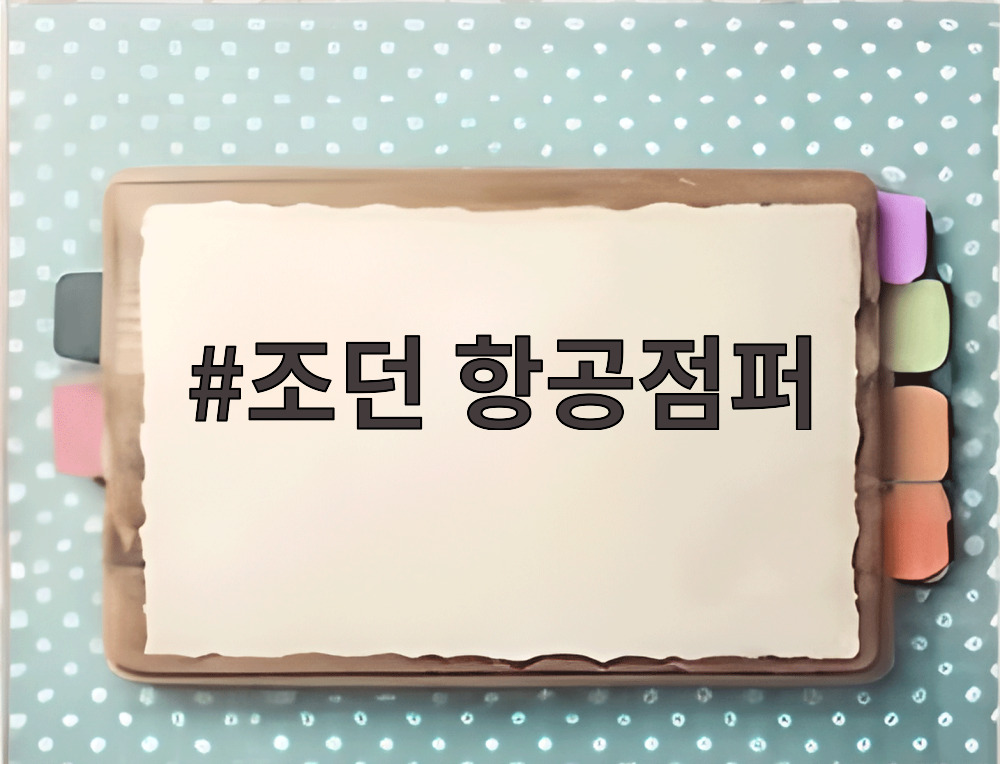 조던 항공점퍼