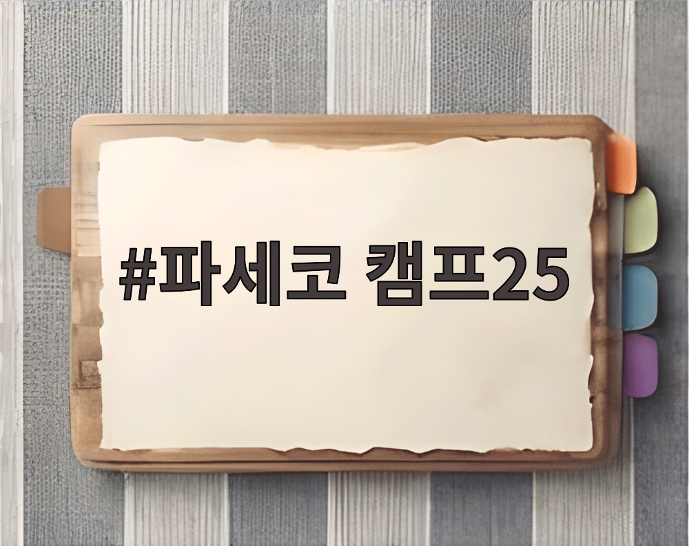 파세코 캠프25