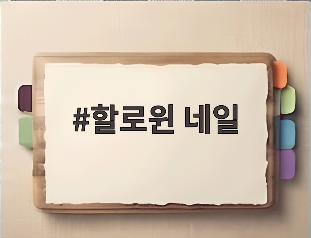 할로윈 네일