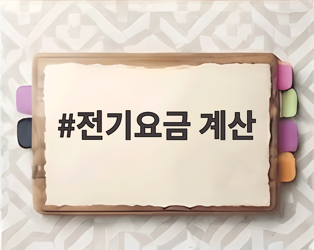 전기요금 계산