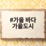 가을 바다 가을도시 어디로 갈까 걷기 좋은 여행 동선 비교 가을 바다 가을도시