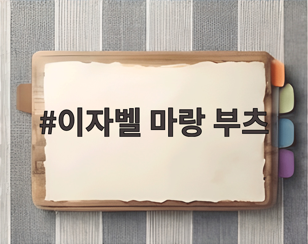 이자벨 마랑 부츠