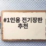 1인용 전기장판 추천