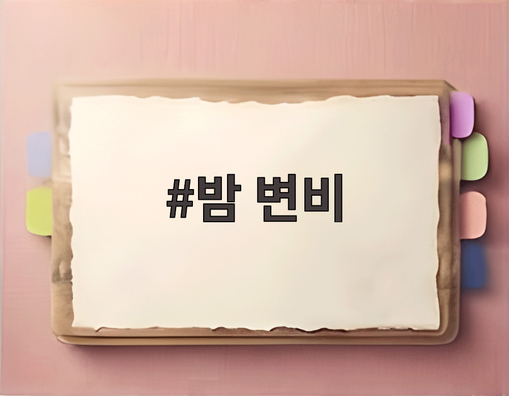 밤 변비