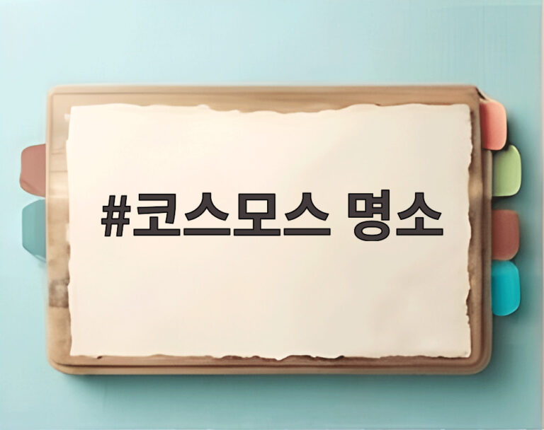 코스모스 명소