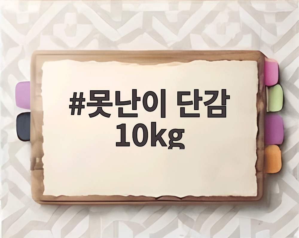 못난이 단감 10kg