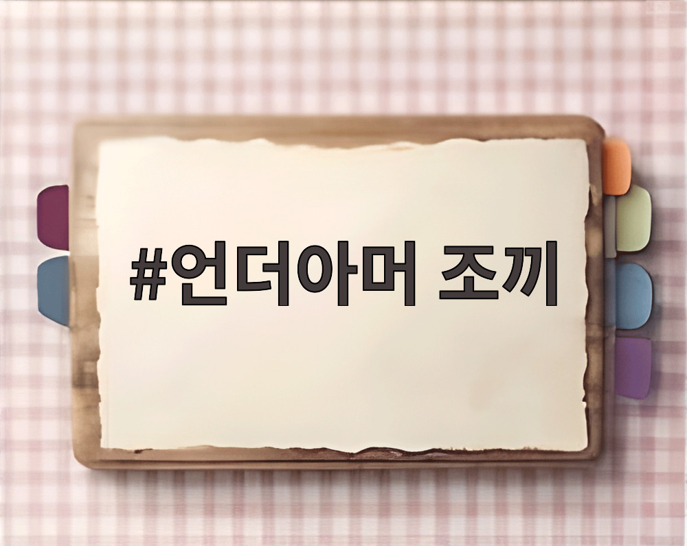 언더아머 조끼