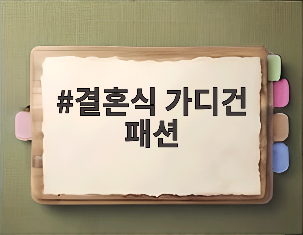 결혼식 가디건 패션