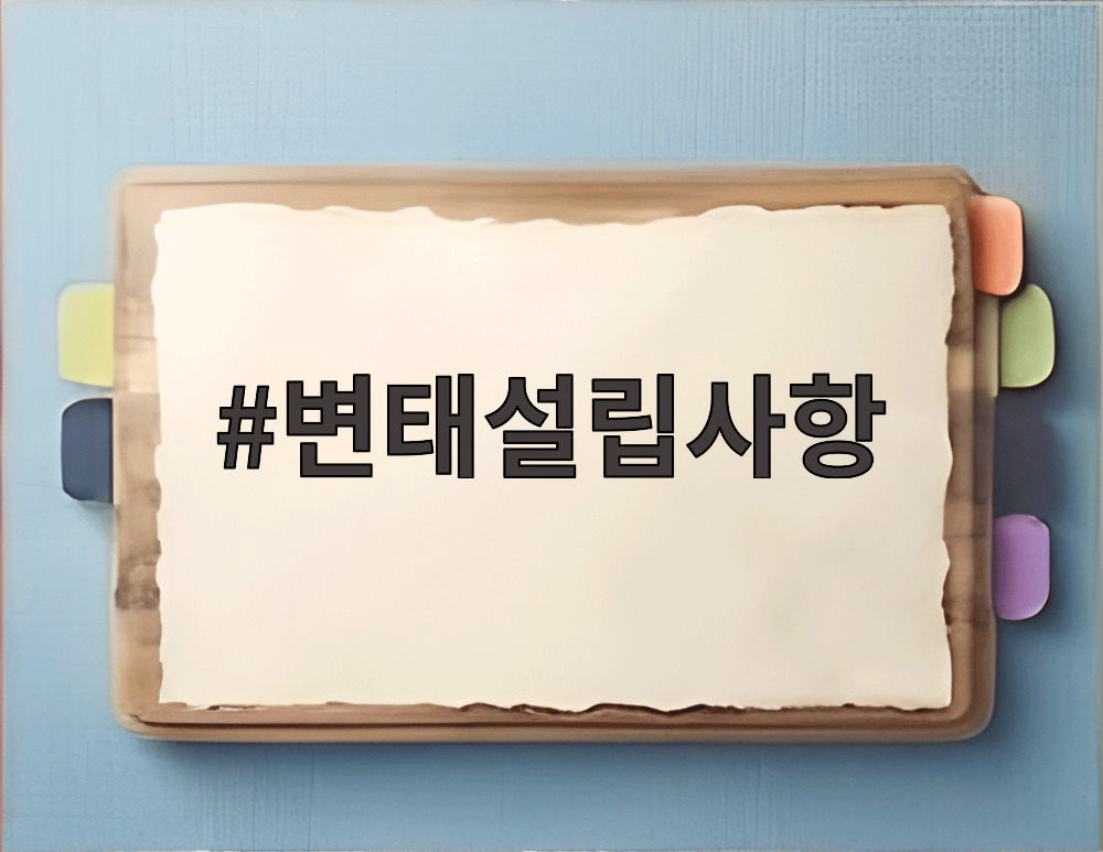 변태설립사항