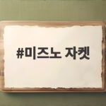 미즈노 자켓 가을에 이렇게 입으니 계절이 완전 달라졌다 미즈노 자켓