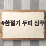 환절기 두피 샴푸 건조함 가려움까지 한번에 관리하는 방법 환절기 두피 샴푸