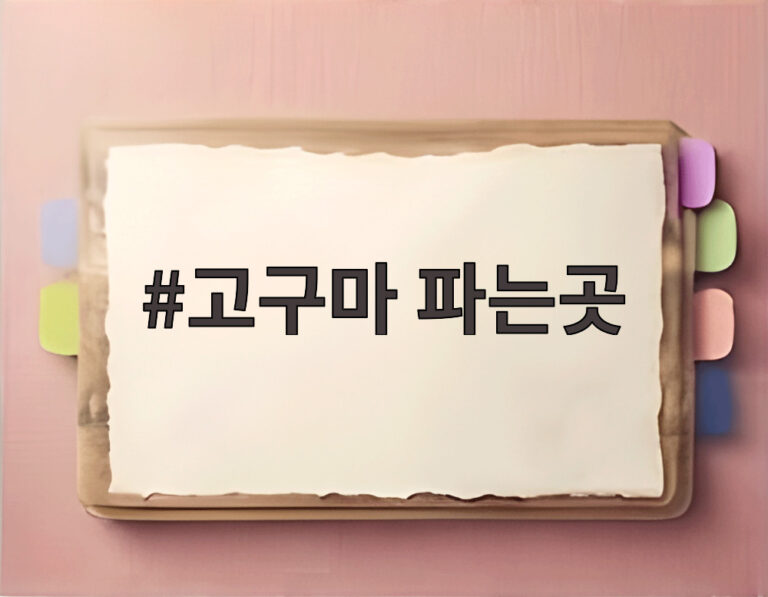 고구마 파는곳