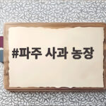 파주 사과 농장