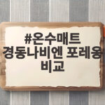 온수매트 경동나비엔 포레옹 비교 이렇게 하면 겨울이 편해집니다 온수매트 경동나비엔 포레옹 비교
